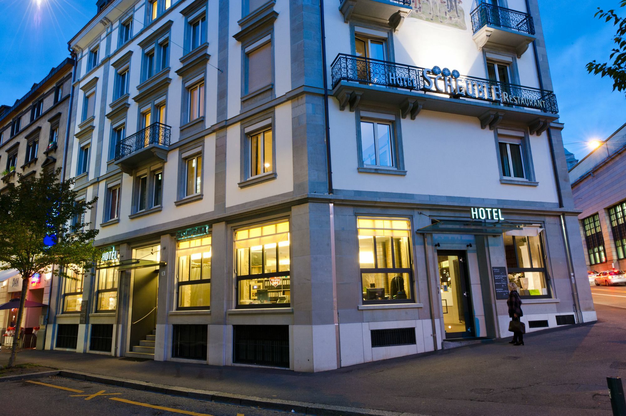 Hotel Scheuble Curych Exteriér fotografie